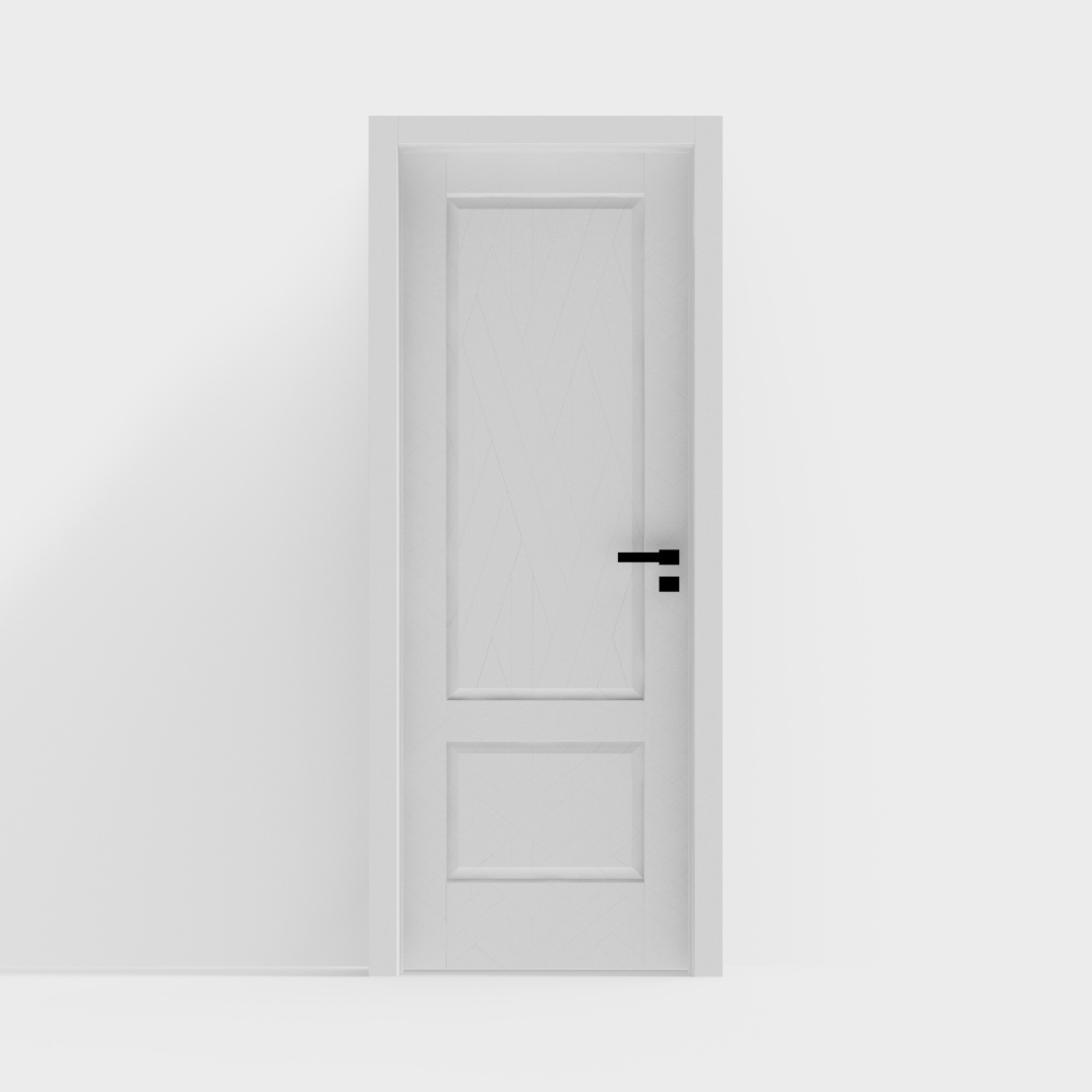 дверь с белой древесной текстурой