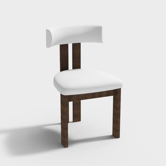 Urban Elegance Chair 3D model for Modern Interiors