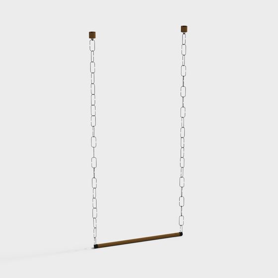 Unique Low-Poly Hanging Chain 3D model