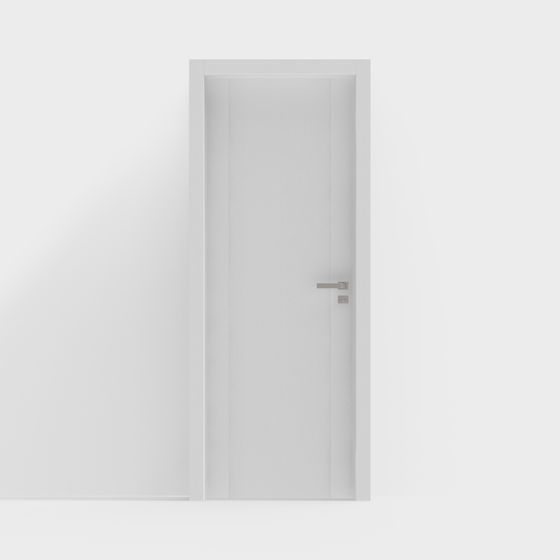 Minimalist Door 3D model