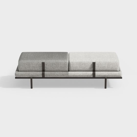 Urban Comfort 3D Model Sofa in Modern Design