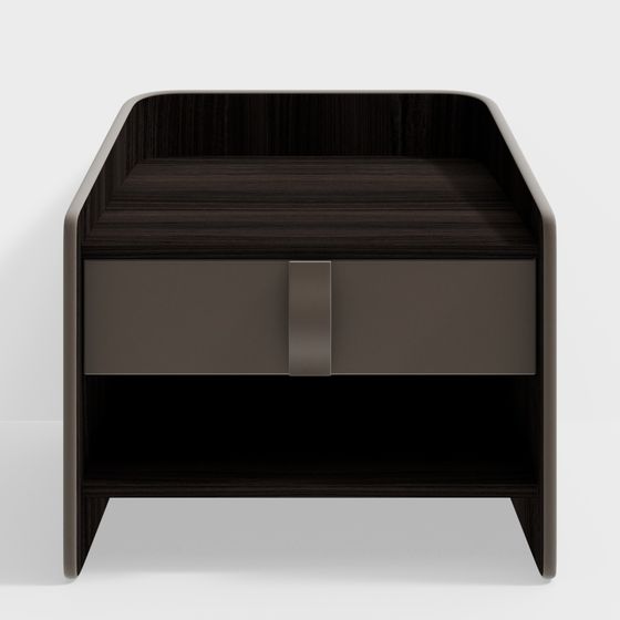City Corner Nightstand 3D model