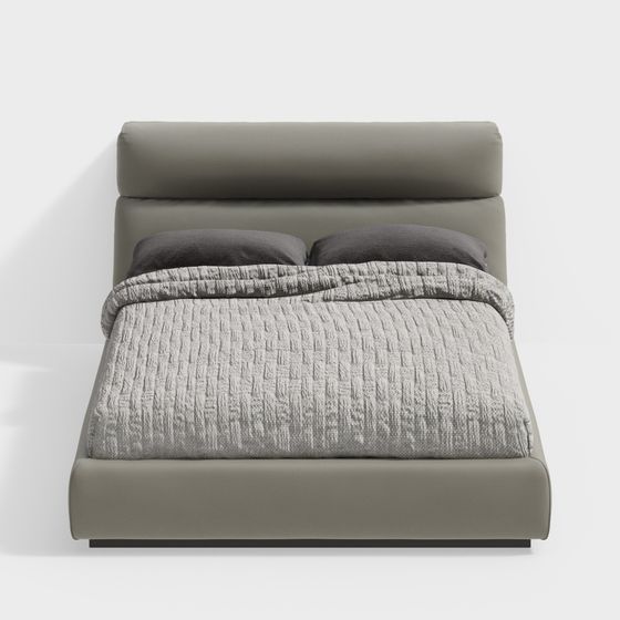 Urban Comfort 3D model Bed for Modern Spaces