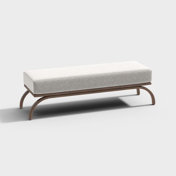 Urban Bench 3D model