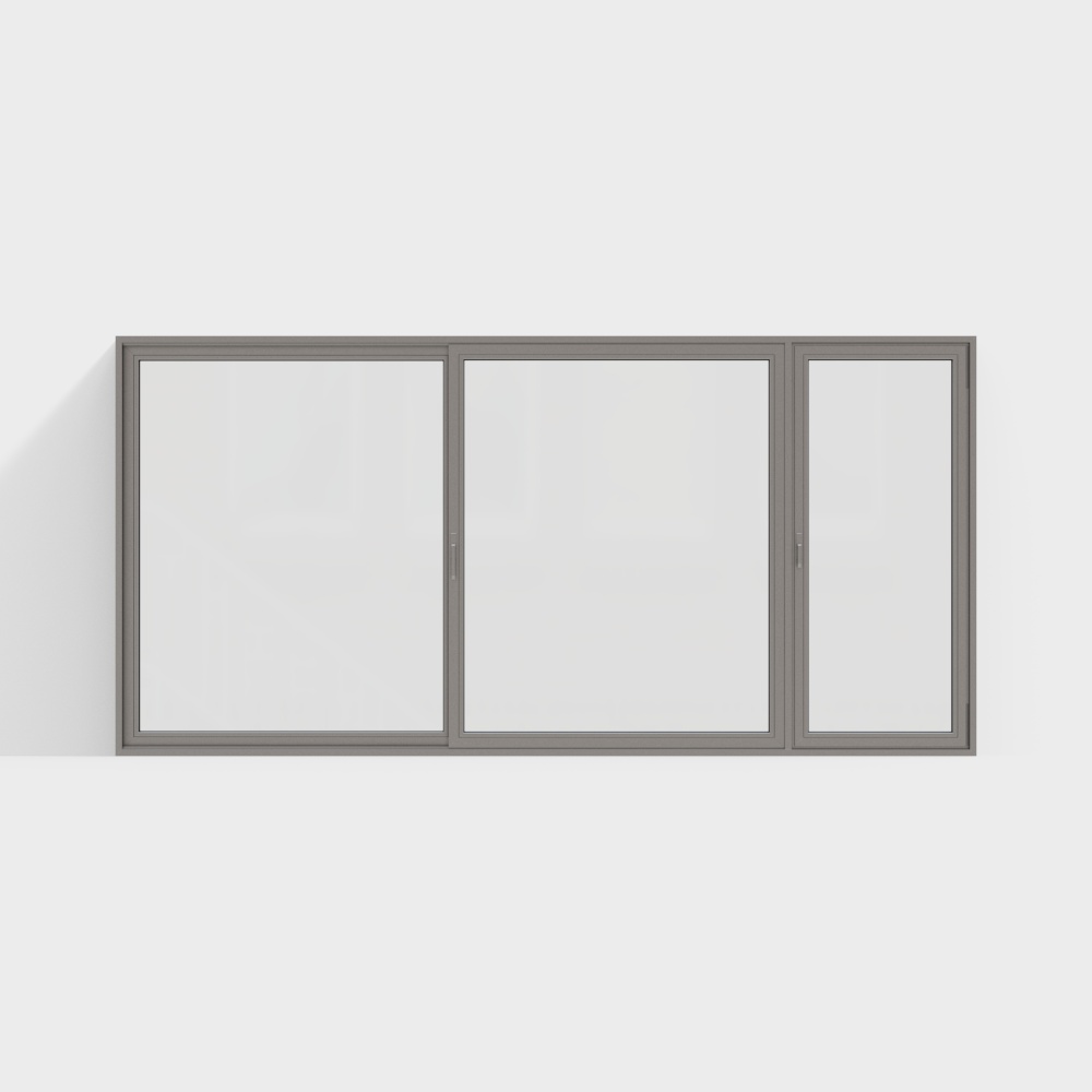 Fenêtre coulissante pour chambre moderne