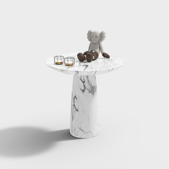 Tavolo con Bordo Crema Francese