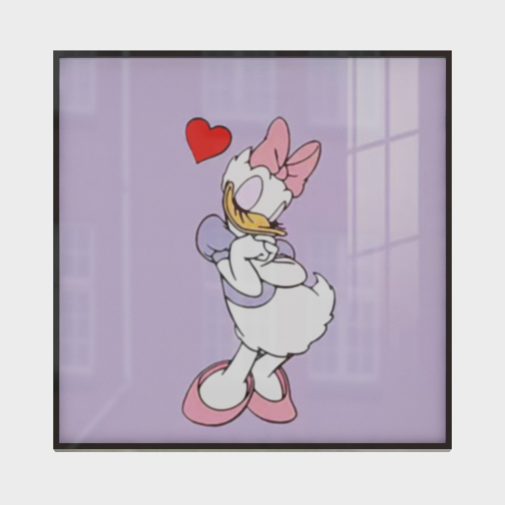 Daisy Duck in Love 3D model