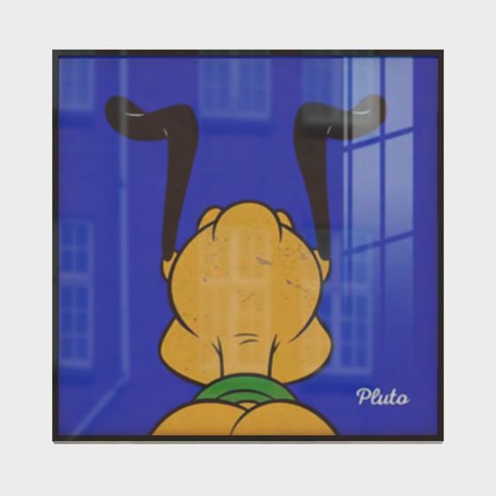 Fun Pluto Character 3D model for Creative Use