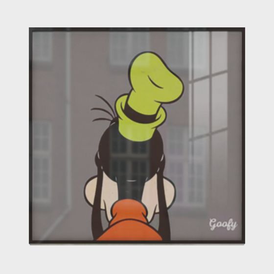 Goofy Low Poly 3D Model