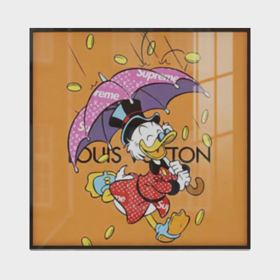 Charming Umbrella Duck 3D Model for Creative Projects