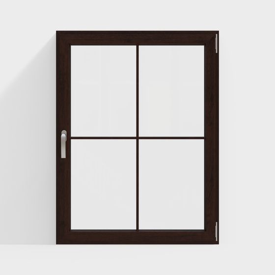 Fenêtre à guillotine en bois moderne