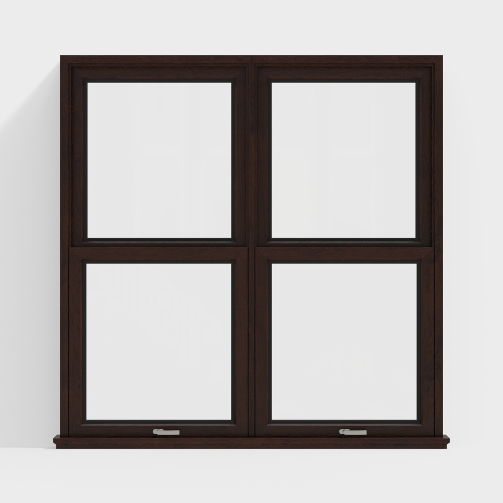 Finestra scorrevole in legno moderna