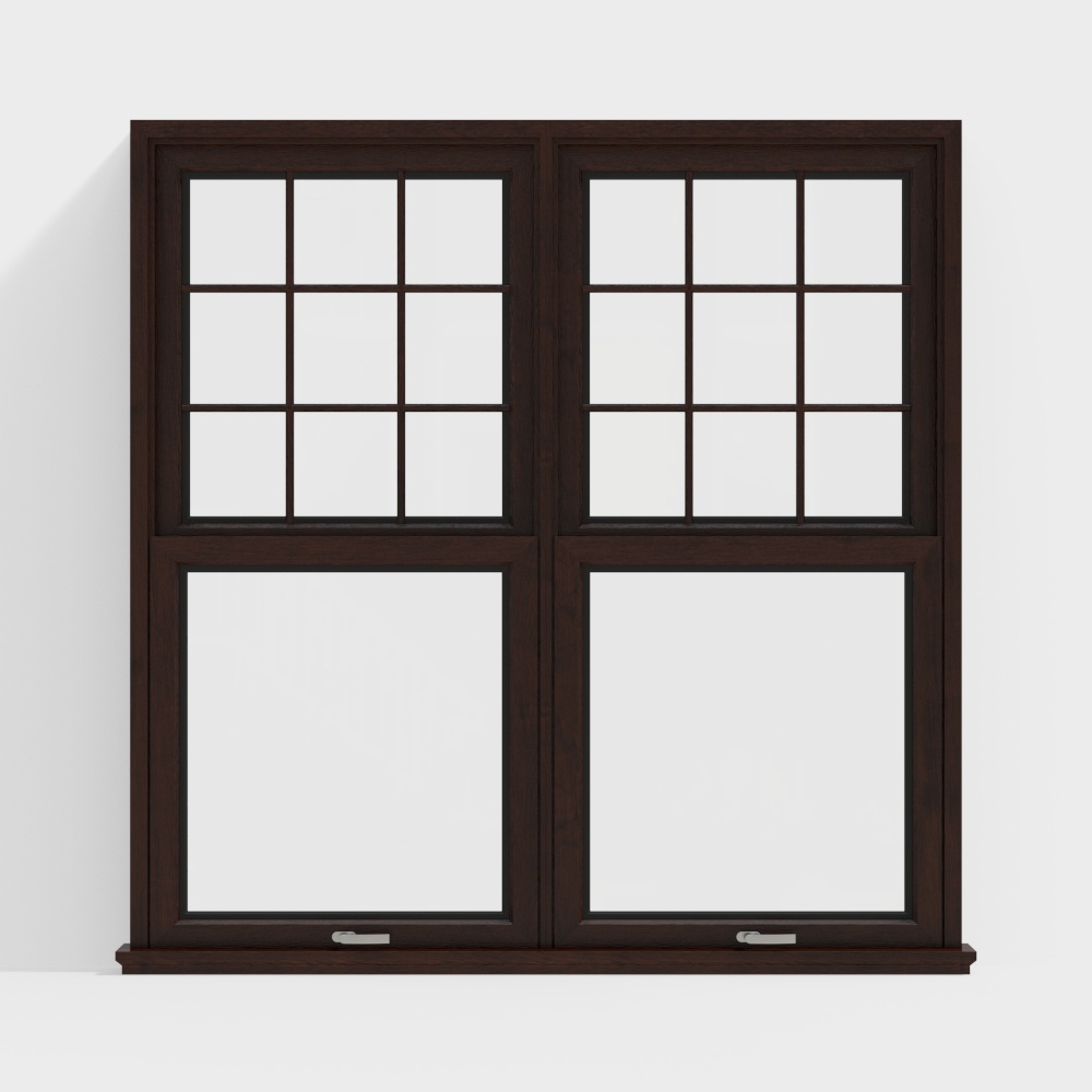 Modern Wooden Sliding Window