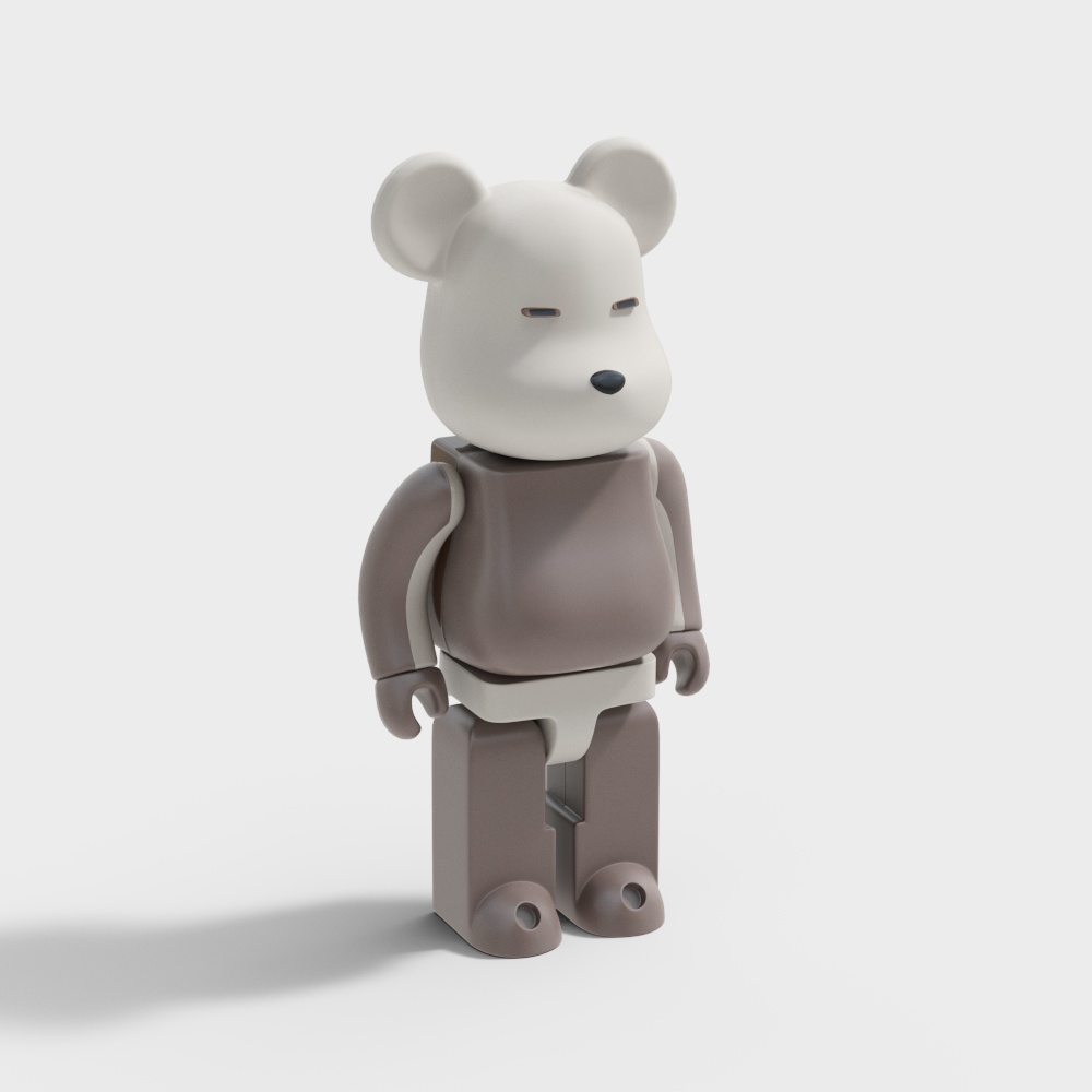 Adorable Bear Cub 3D model