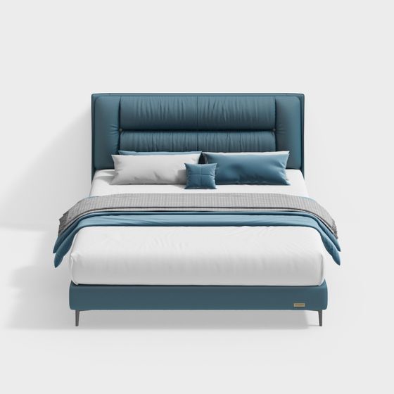 Urban Comfort Bed 3D model