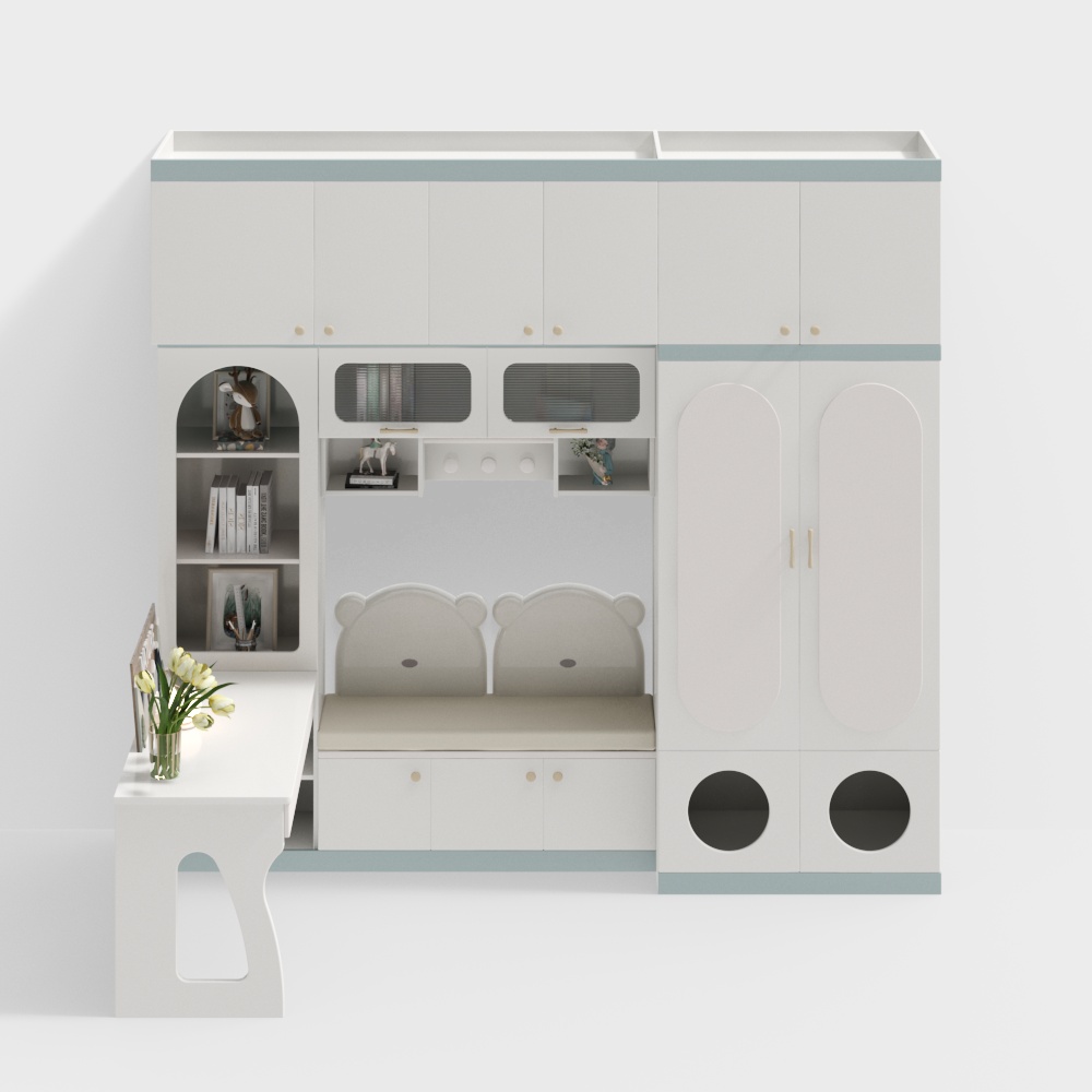 Beijing Future Children's Room Wardrobe