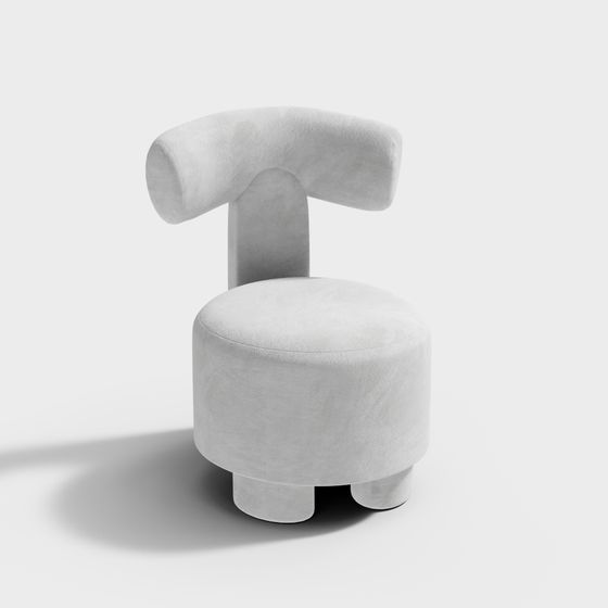 Cloud Chair 3D model - Modern Minimalist Design