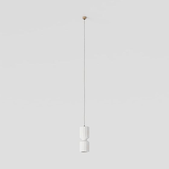 Unique Geometric Pendant Light 3D model