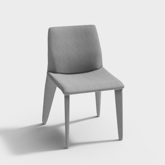 Urban Luxe Chair 3D model for Modern Aesthetics