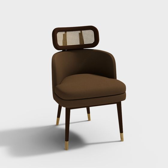 Retro Elegance Chair 3D model