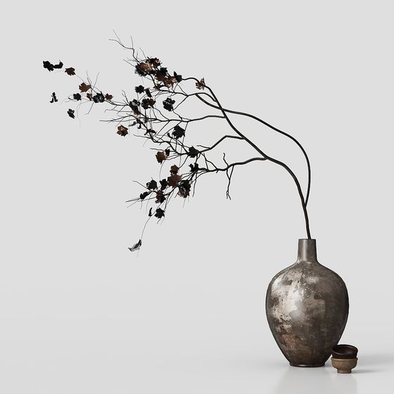 緑の植物装飾504