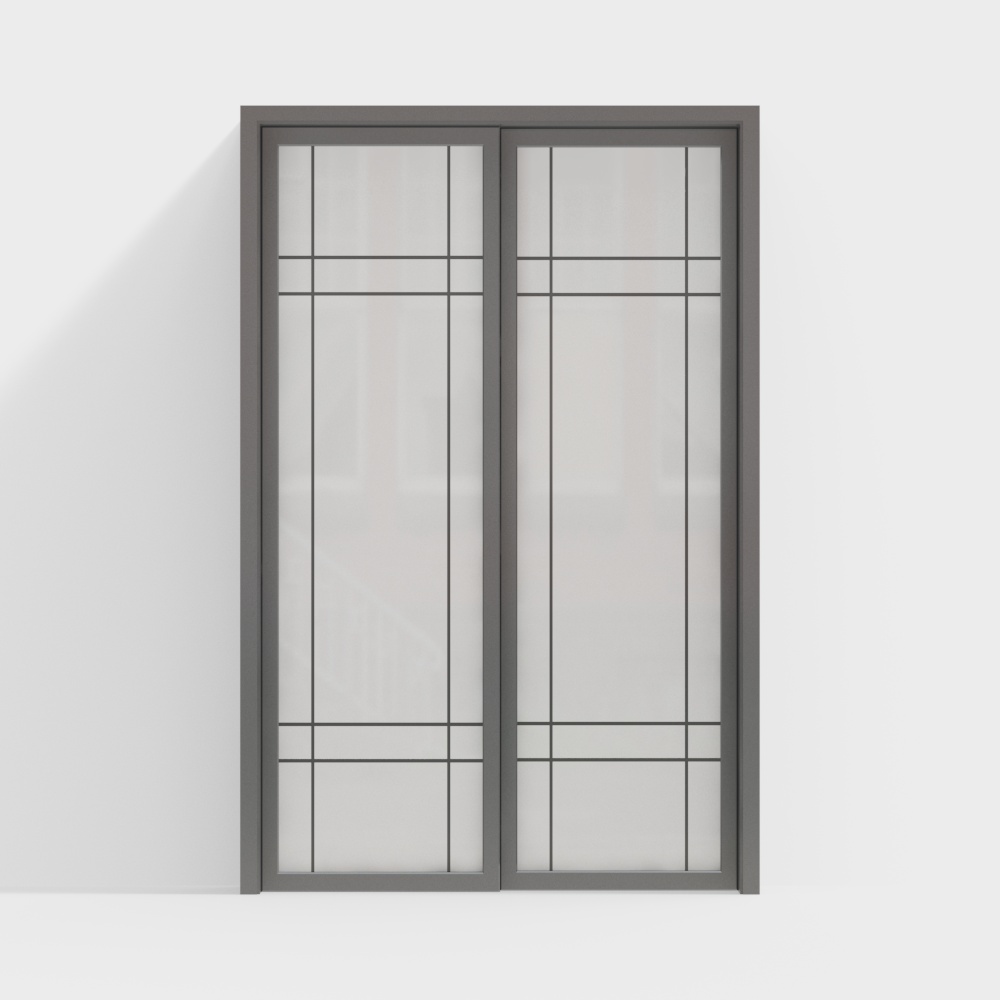 Modern New Chinese Sliding Door
