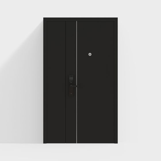 City Door 3D model - Modern Urban Design