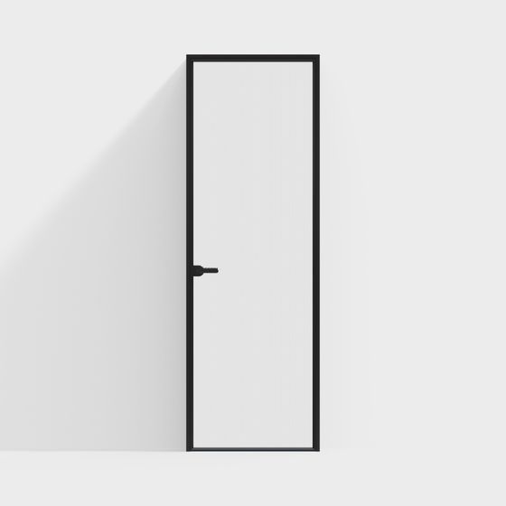 Minimalist Door 3D model