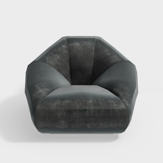 Geometric Art Chair 3D model