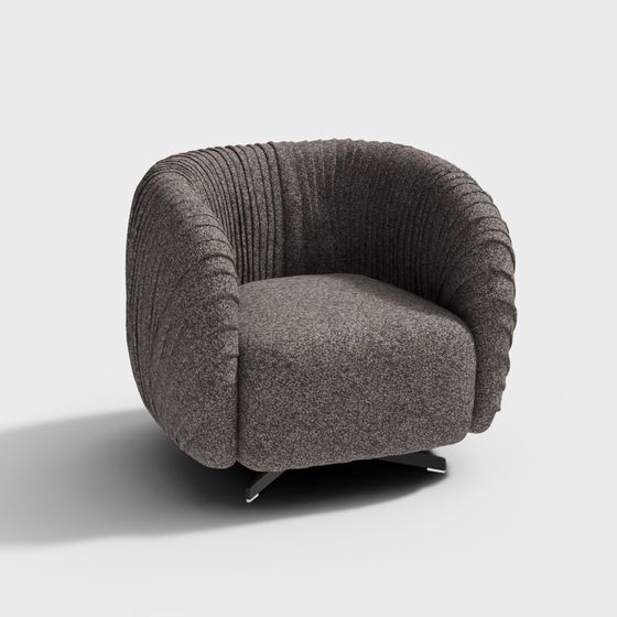 DR802 Dot Gray Leisure Chair