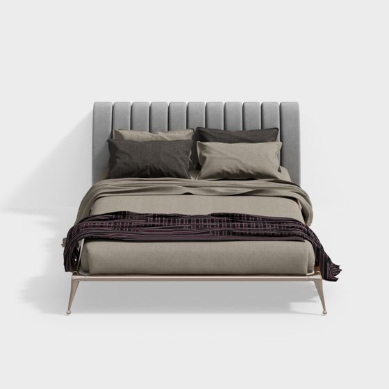 Urban Comfort Bed 3D model