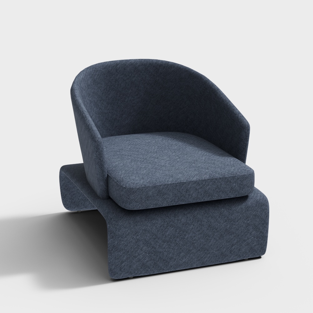 Mid-Century Modern Lounge Chair 3D model