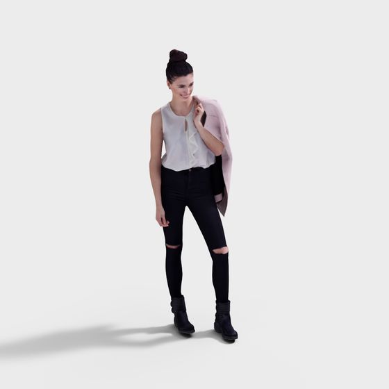 Urban Wanderer 3D model for Creative Projects