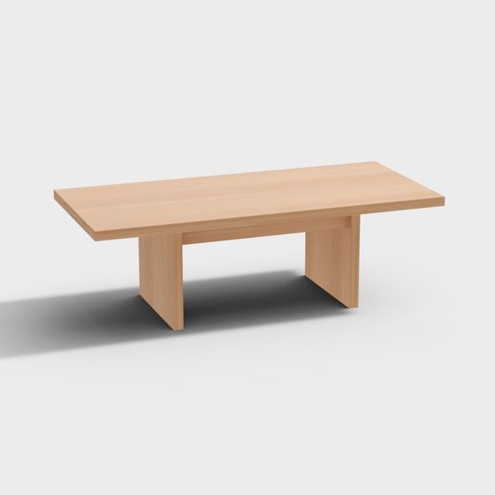 City Table 3D model for Modern Interior Design