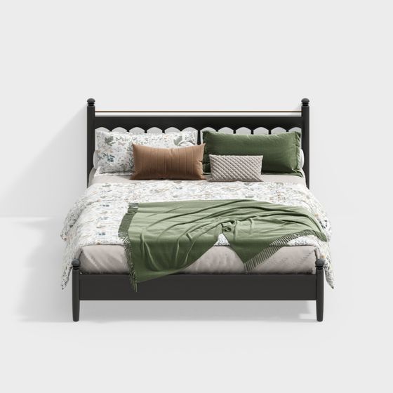 Antique-style Bed