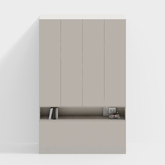 Urban Alley Storage Cabinet 3D model