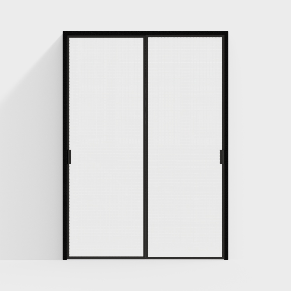 Puerta corrediza de vidrio moderna