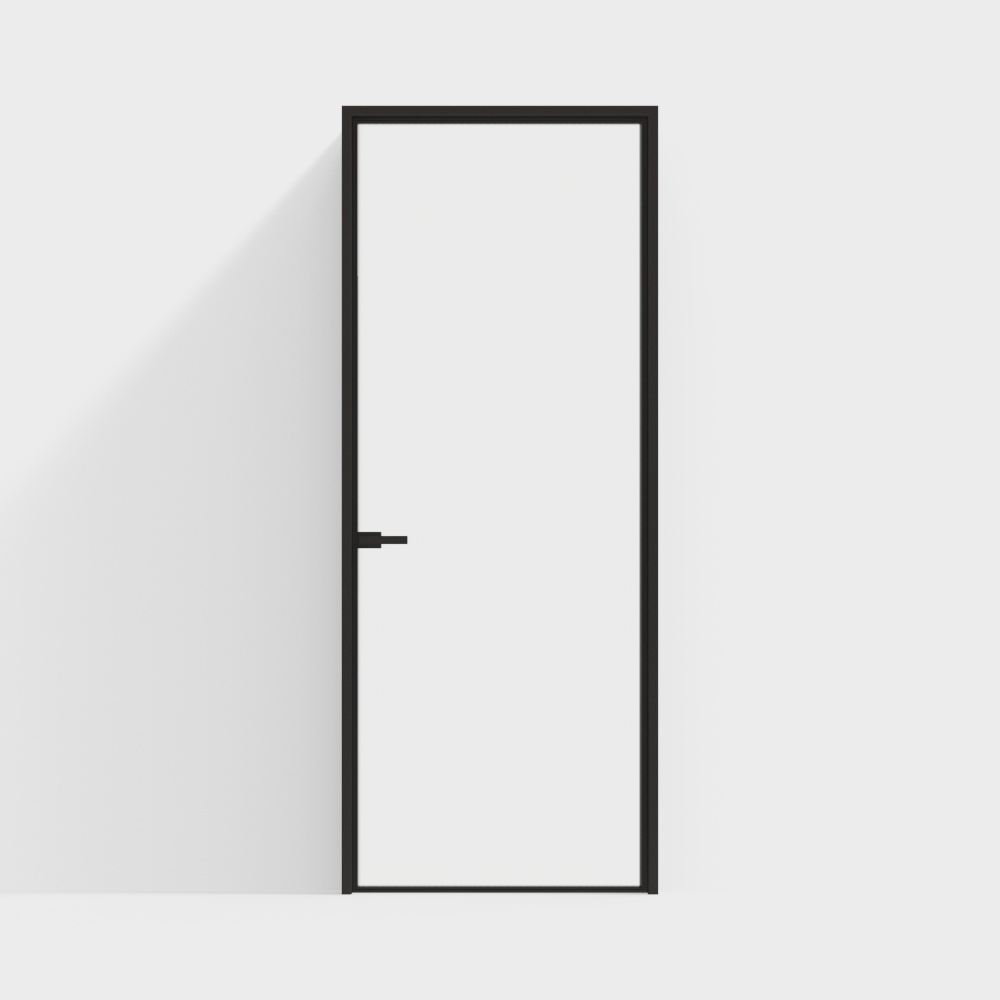 Modern Single Door Glass