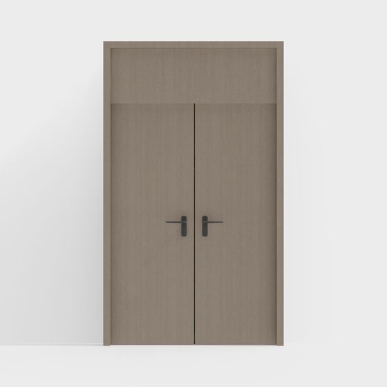 Urban Door 3D model for Modern Aesthetics