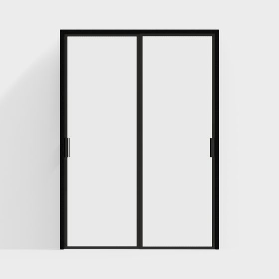 モダングラススライディングドア