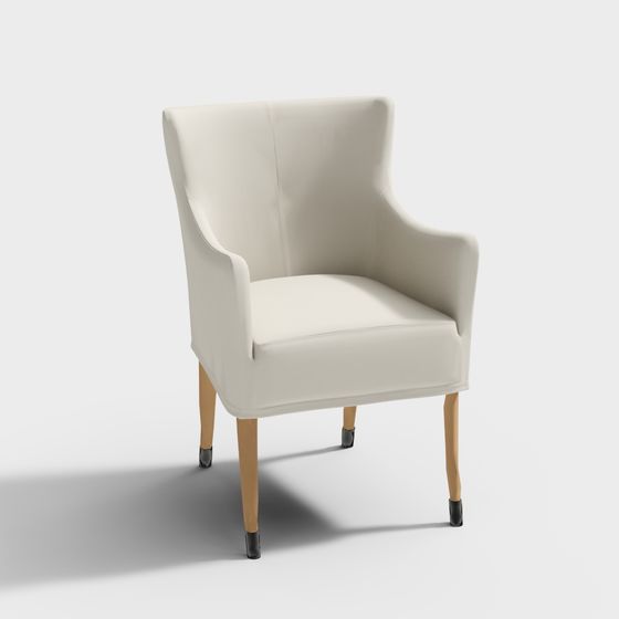 Elegant Sofa Chair 3D model