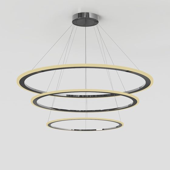 Halo Pendant Light 3D model