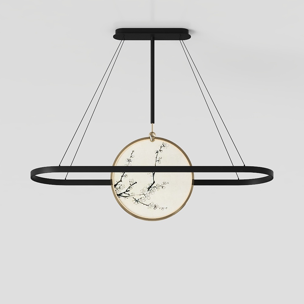 Neo-Chinese Style Indoor Pendant Light