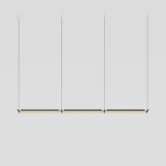 Stylish Minimalist Pendant Light 3D model