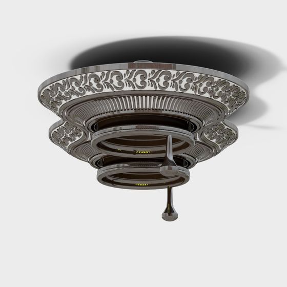 Time Travel Ceiling Light 3D model