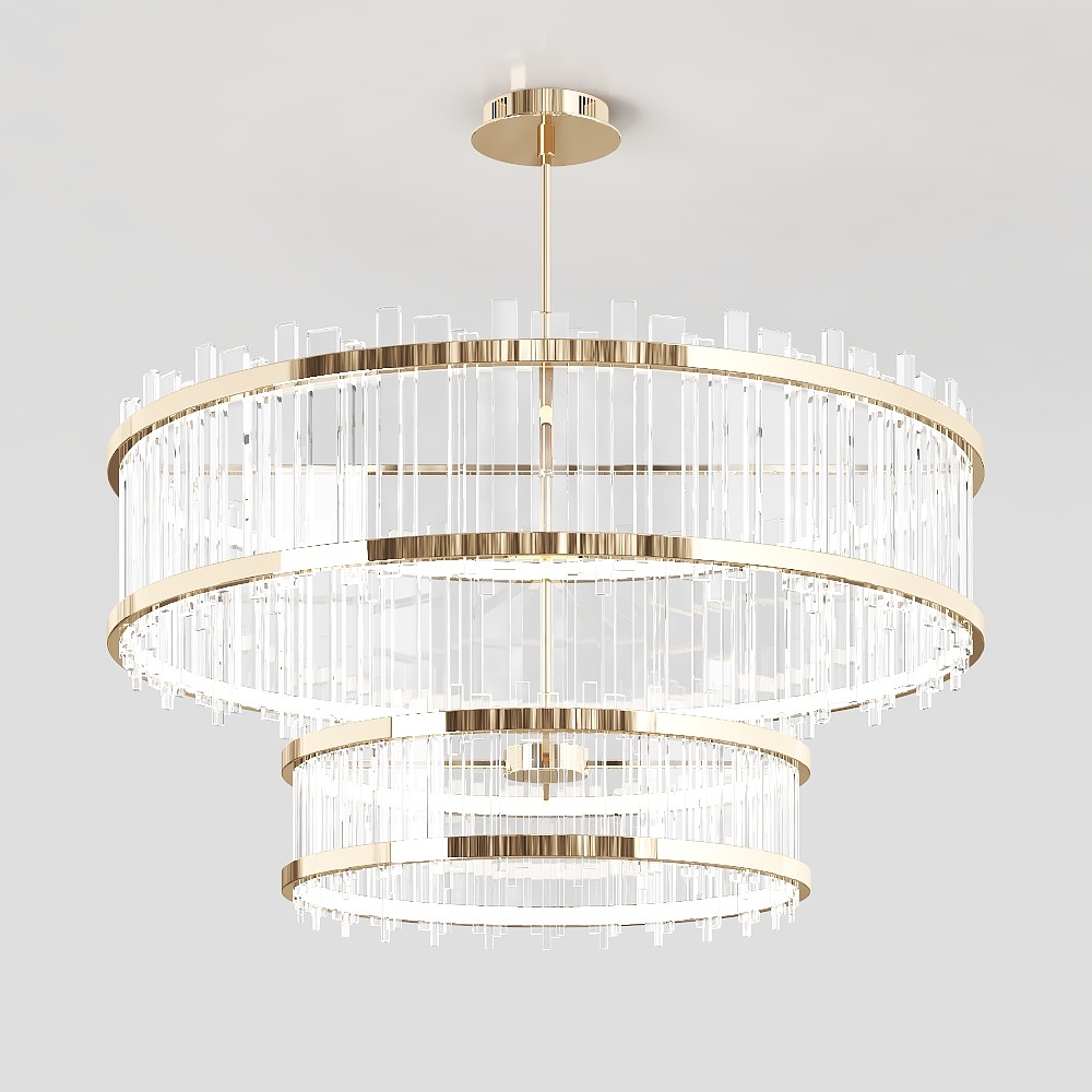 Lampada a sospensione in vetro europea