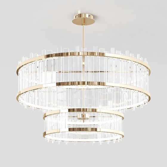 Lampada a sospensione in vetro europea