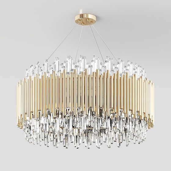 유럽 유리 샹들리에