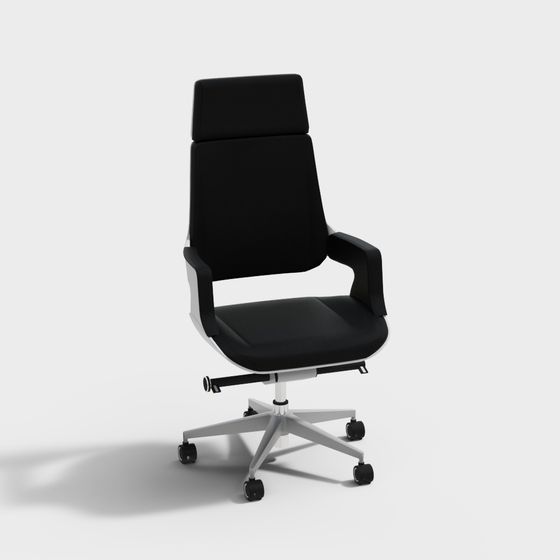 Executive Office Chair 3D model for Modern Workspaces