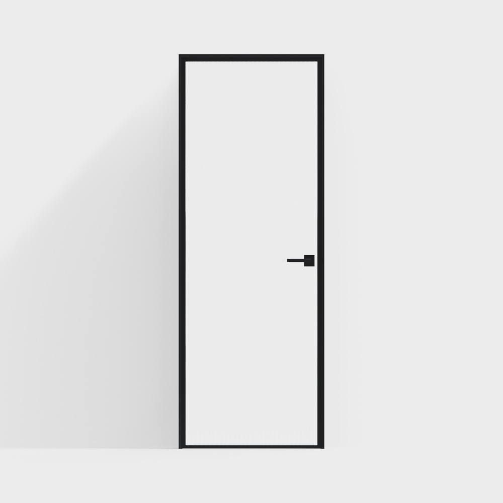 Современная минималистичная одна дверь
